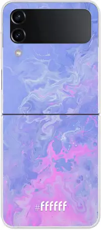 Purple and Pink Water Galaxy Z Flip4