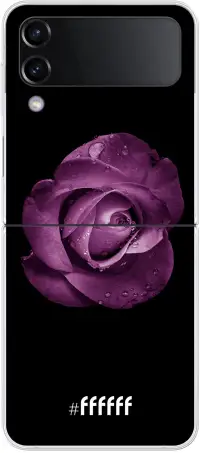 Purple Rose Galaxy Z Flip4