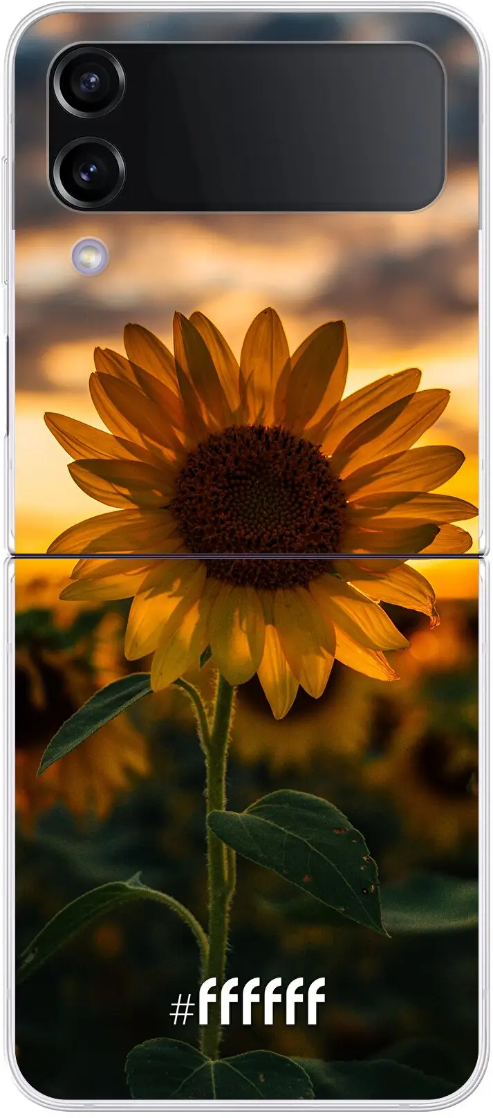 Sunset Sunflower Galaxy Z Flip4