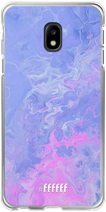 Purple and Pink Water Galaxy J3 (2017)