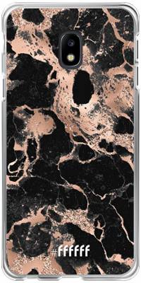 Rose Gold Marble Galaxy J3 (2017)