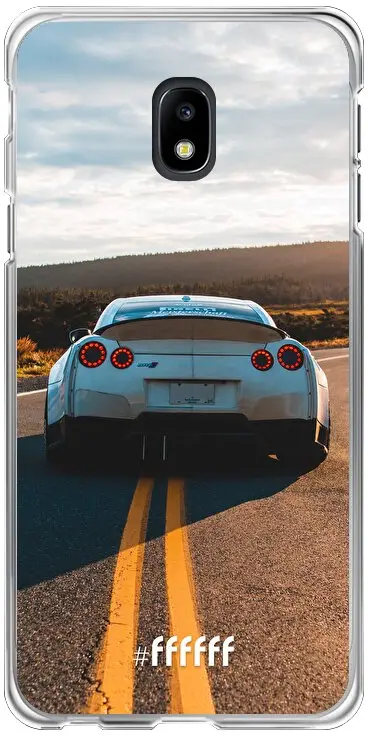 Silver Sports Car Galaxy J3 (2017)