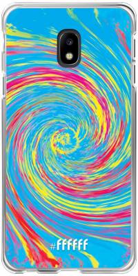 Swirl Tie Dye Galaxy J3 (2017)
