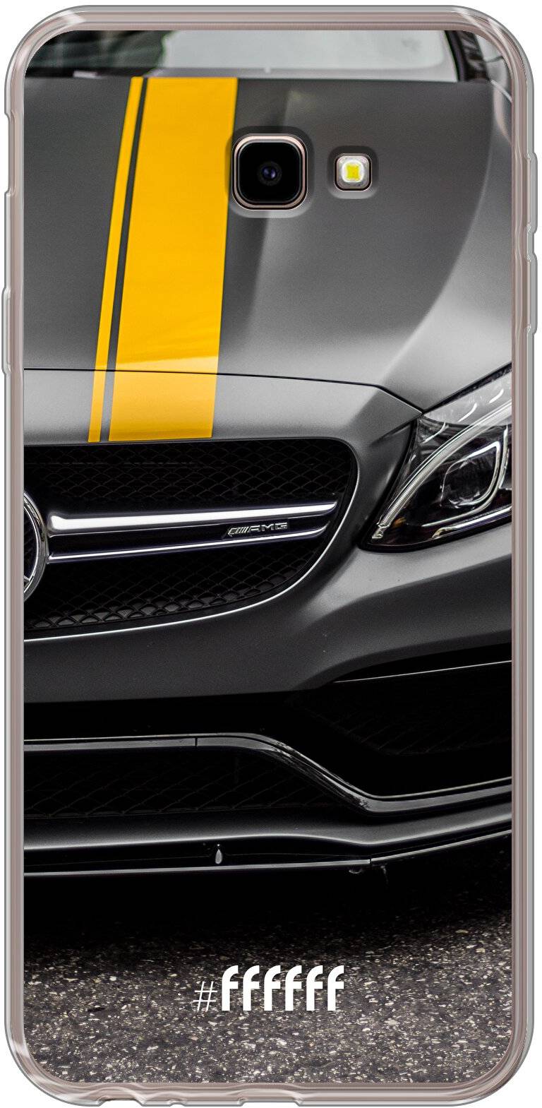 platform Blijven Gepensioneerde Luxury Car (Samsung Galaxy J4 Plus) #ffffff telefoonhoesje • 6F