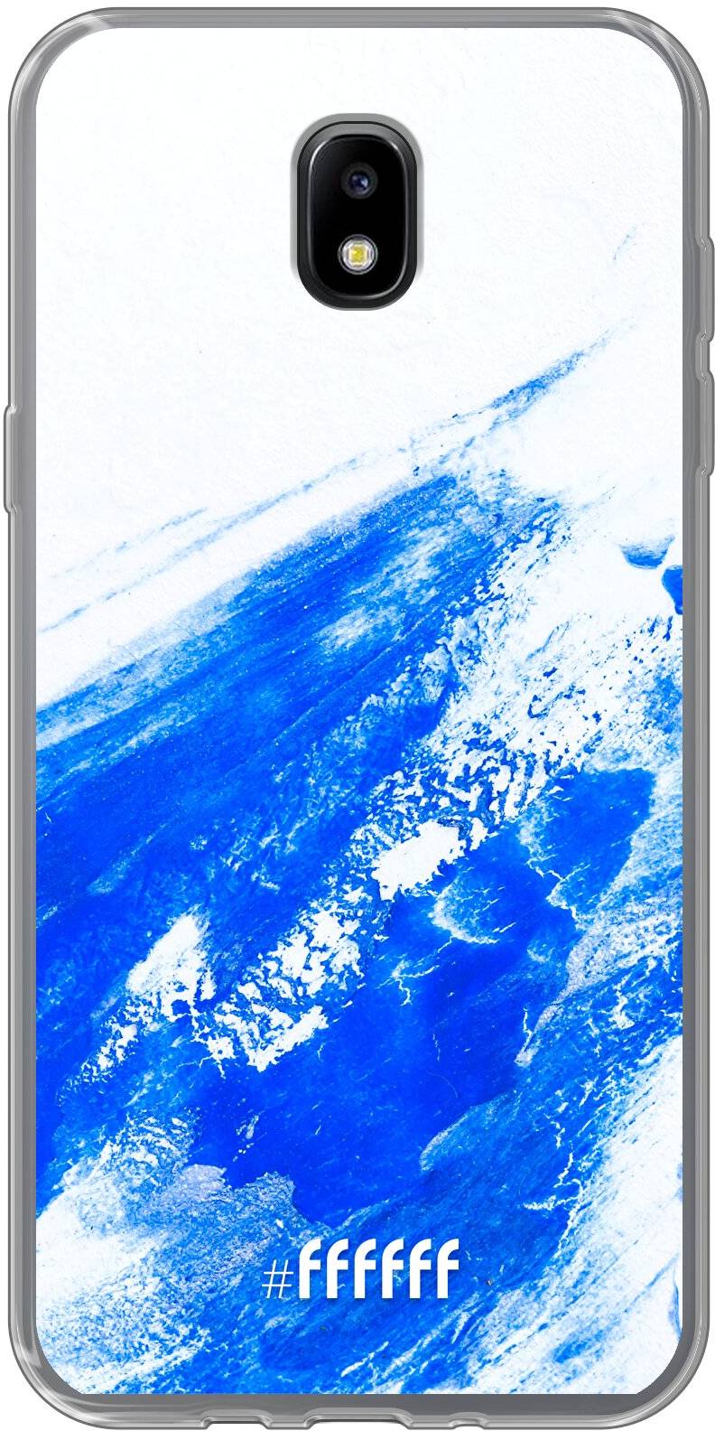 Blue Brush Stroke Galaxy J5 (2017)
