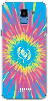 Flower Tie Dye Galaxy J6 (2018)