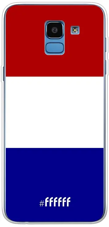 Nederlandse vlag Galaxy J6 (2018)