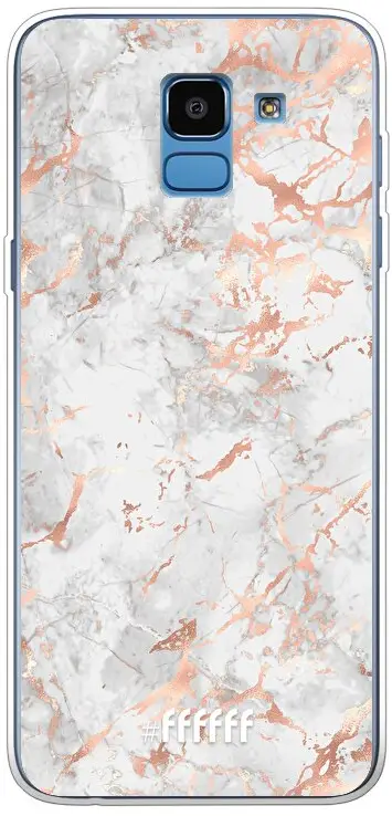 Peachy Marble Galaxy J6 (2018)