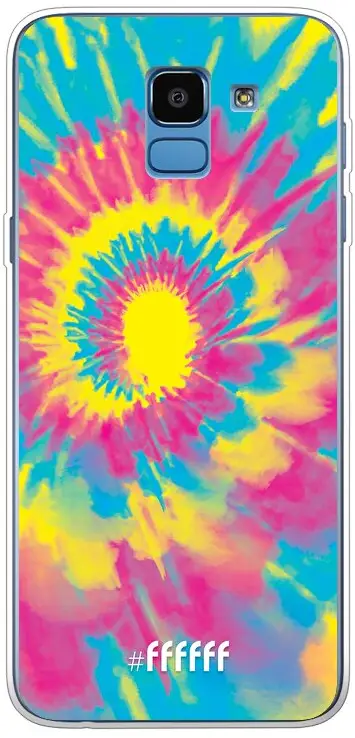 Psychedelic Tie Dye Galaxy J6 (2018)