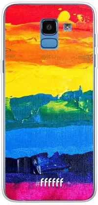 Rainbow Canvas Galaxy J6 (2018)