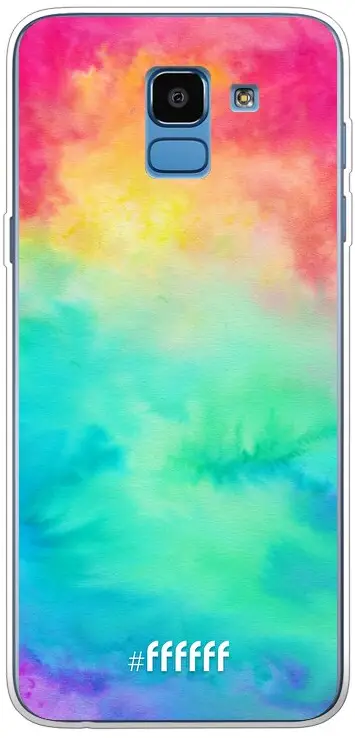 Rainbow Tie Dye Galaxy J6 (2018)