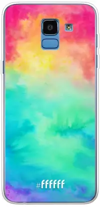 Rainbow Tie Dye Galaxy J6 (2018)