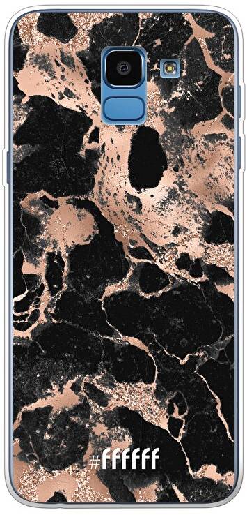 Rose Gold Marble Galaxy J6 (2018)