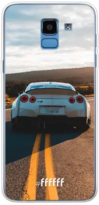 Silver Sports Car Galaxy J6 (2018)