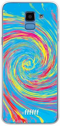 Swirl Tie Dye Galaxy J6 (2018)