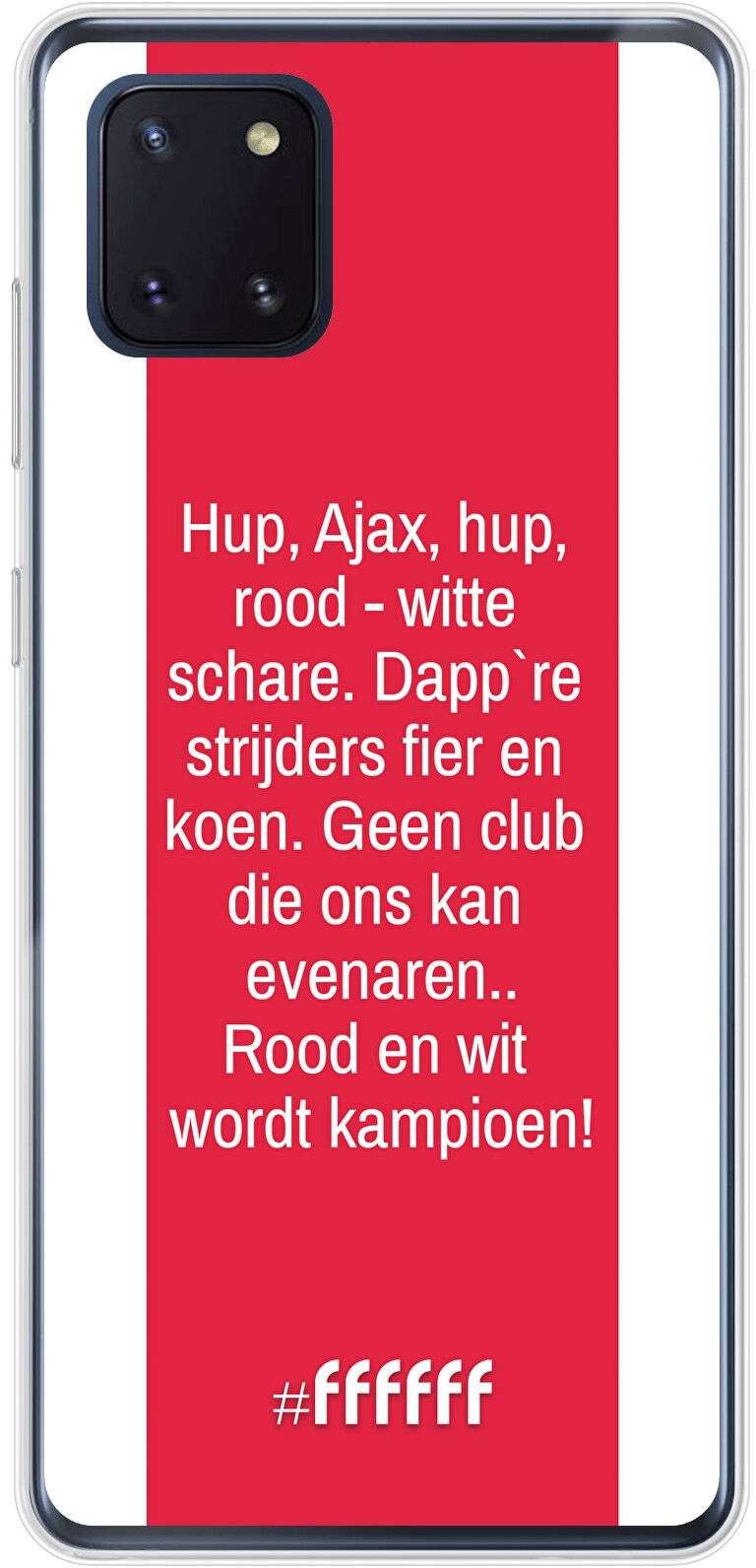 AFC Ajax Clublied Galaxy Note 10 Lite