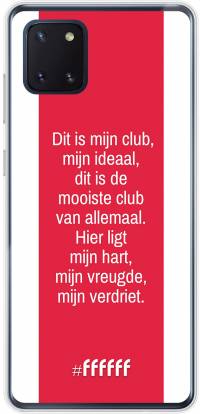 AFC Ajax Dit Is Mijn Club Galaxy Note 10 Lite