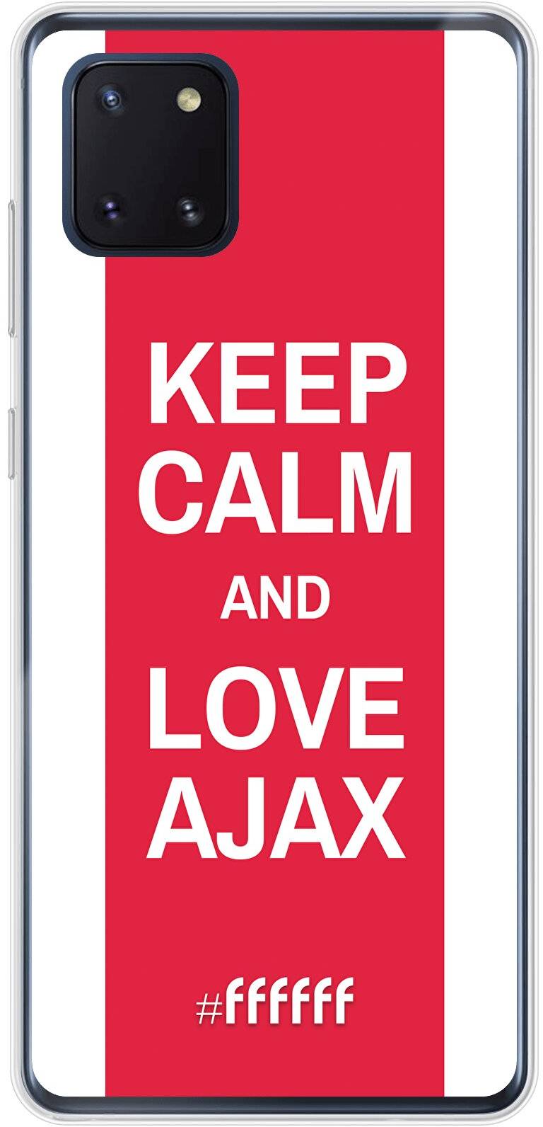 AFC Ajax Keep Calm Galaxy Note 10 Lite