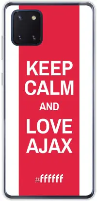 AFC Ajax Keep Calm Galaxy Note 10 Lite