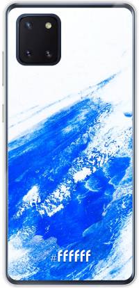 Blue Brush Stroke Galaxy Note 10 Lite