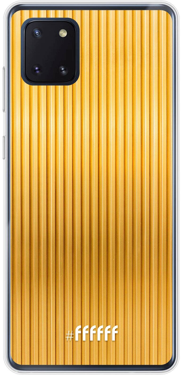 Bold Gold Galaxy Note 10 Lite