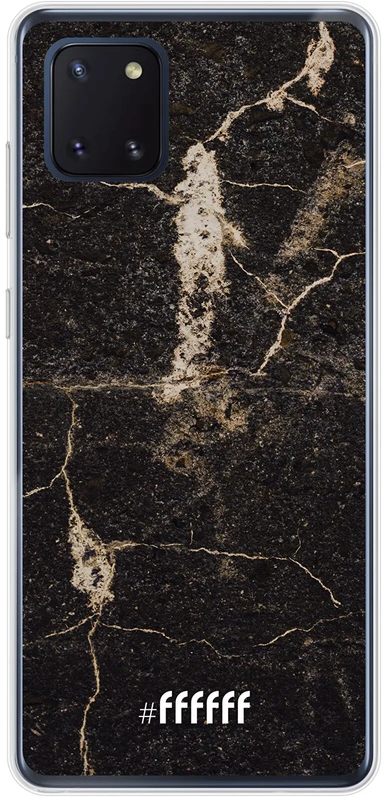 Dark Golden Marble Galaxy Note 10 Lite