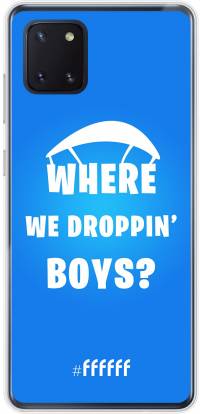 Battle Royale - Where We Droppin' Boys Galaxy Note 10 Lite