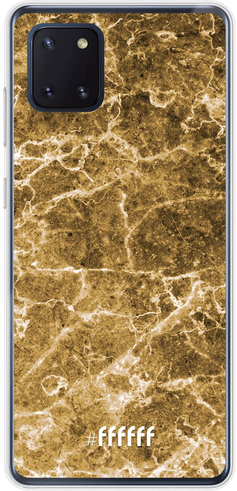 Gold Marble Galaxy Note 10 Lite