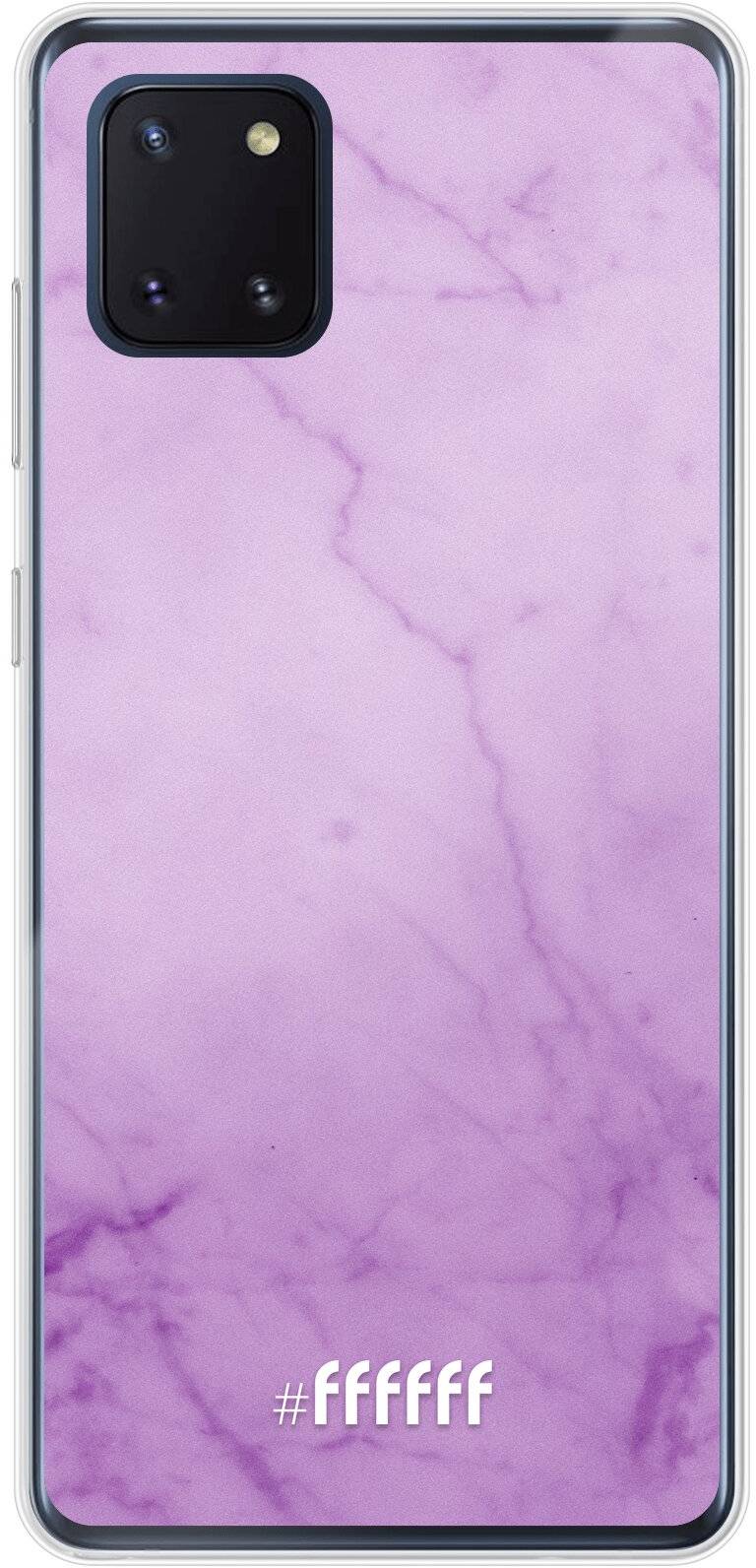 Lilac Marble Galaxy Note 10 Lite