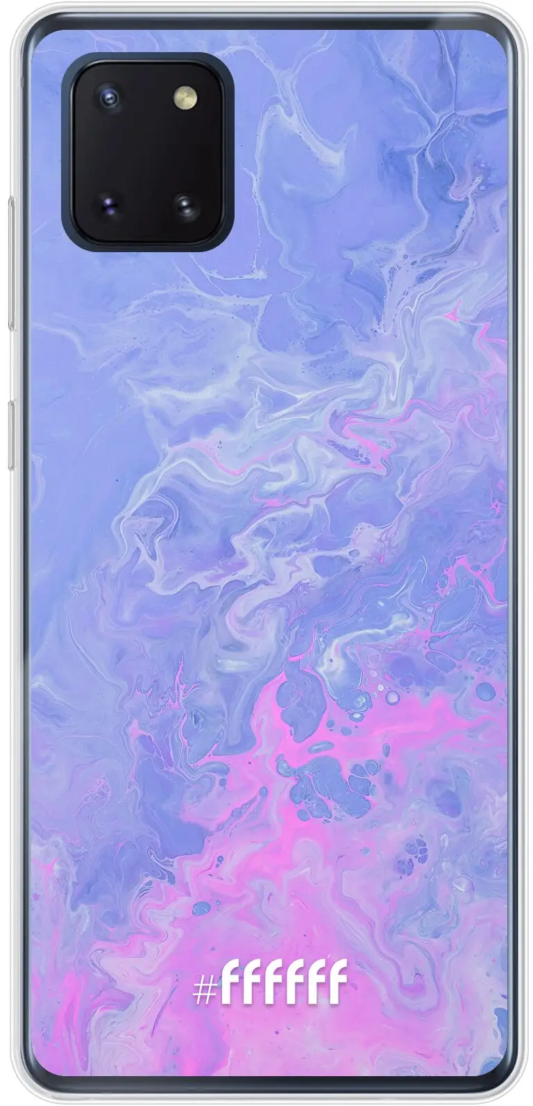 Purple and Pink Water Galaxy Note 10 Lite