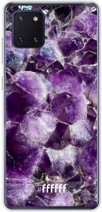 Purple Geode Galaxy Note 10 Lite