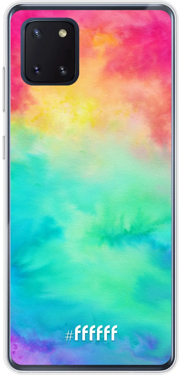 Rainbow Tie Dye Galaxy Note 10 Lite