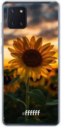 Sunset Sunflower Galaxy Note 10 Lite