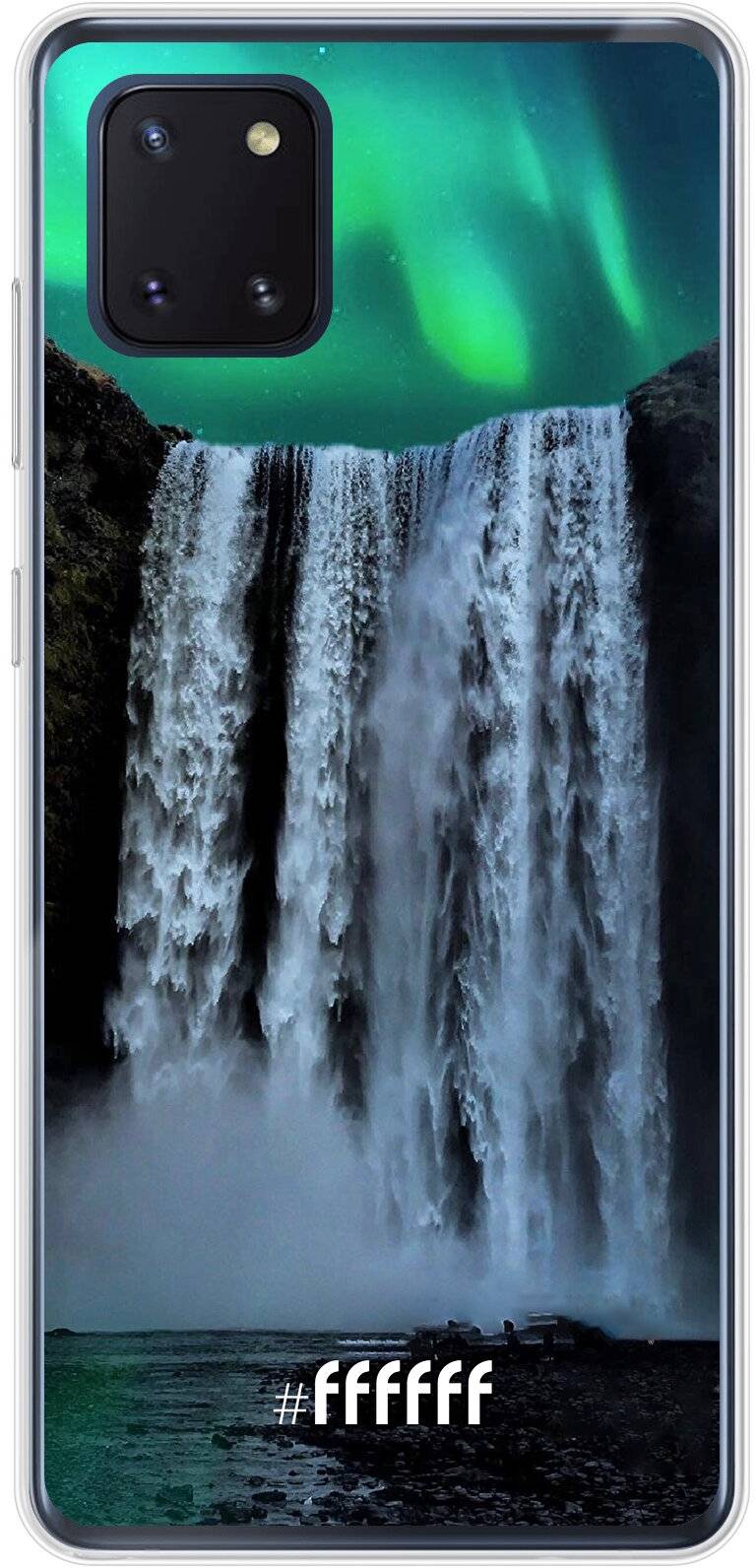 Waterfall Polar Lights Galaxy Note 10 Lite