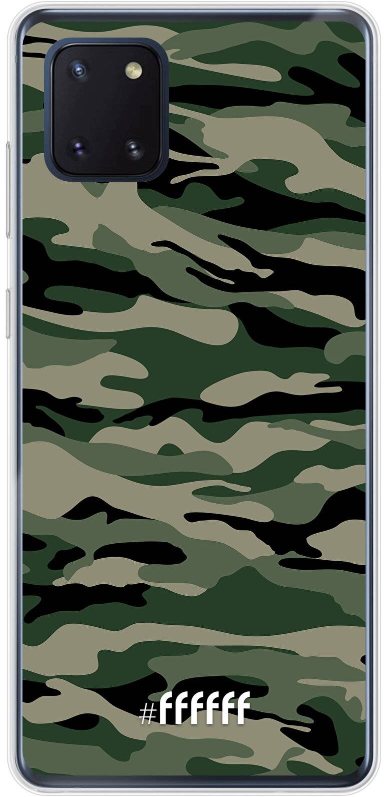 Woodland Camouflage Galaxy Note 10 Lite