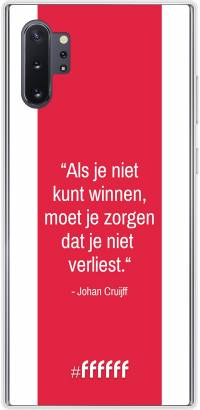 AFC Ajax Quote Johan Cruijff Galaxy Note 10 Plus