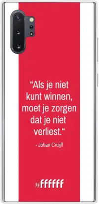 AFC Ajax Quote Johan Cruijff Galaxy Note 10 Plus