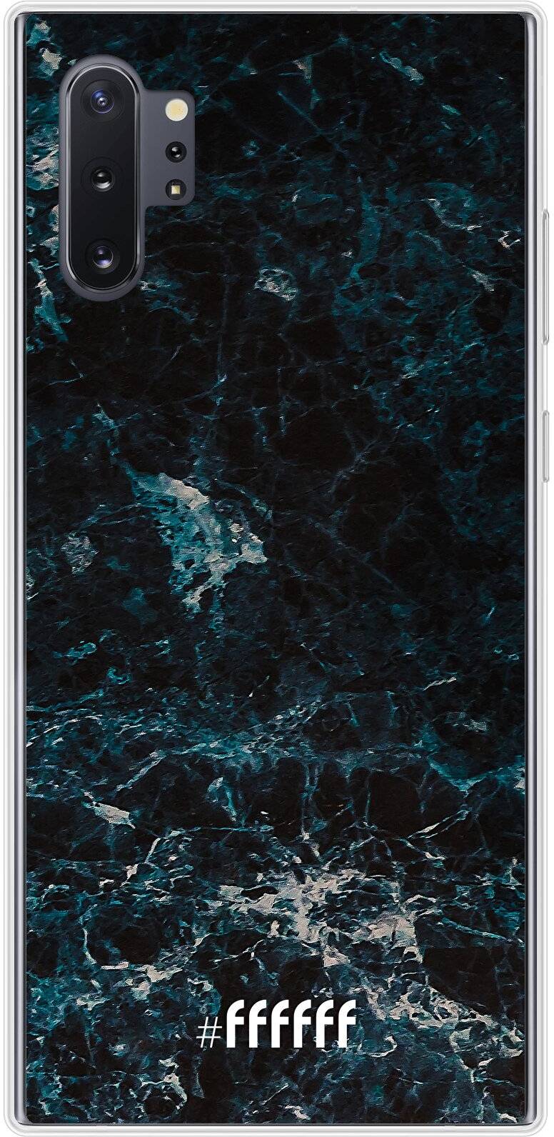 Dark Blue Marble Galaxy Note 10 Plus