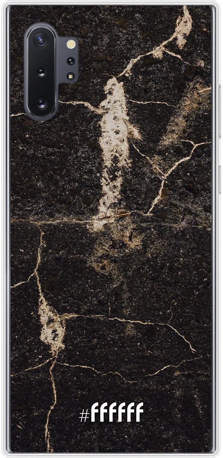 Dark Golden Marble Galaxy Note 10 Plus