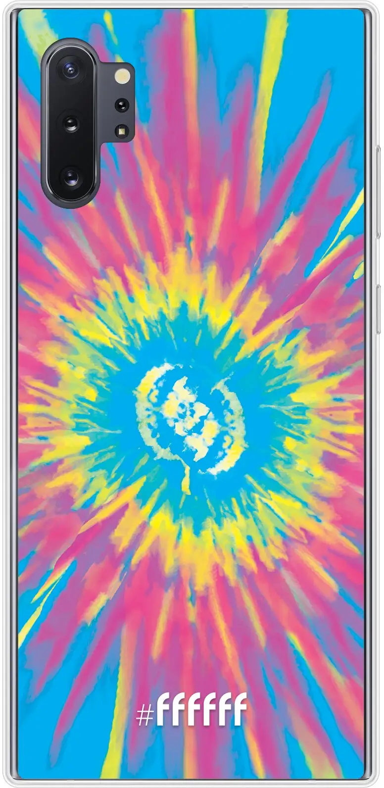 Flower Tie Dye Galaxy Note 10 Plus