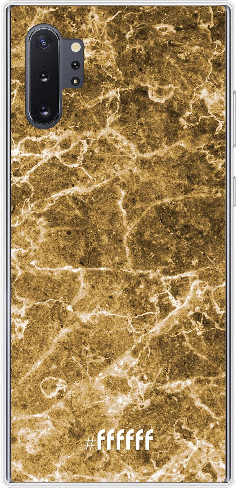 Gold Marble Galaxy Note 10 Plus