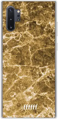 Gold Marble Galaxy Note 10 Plus