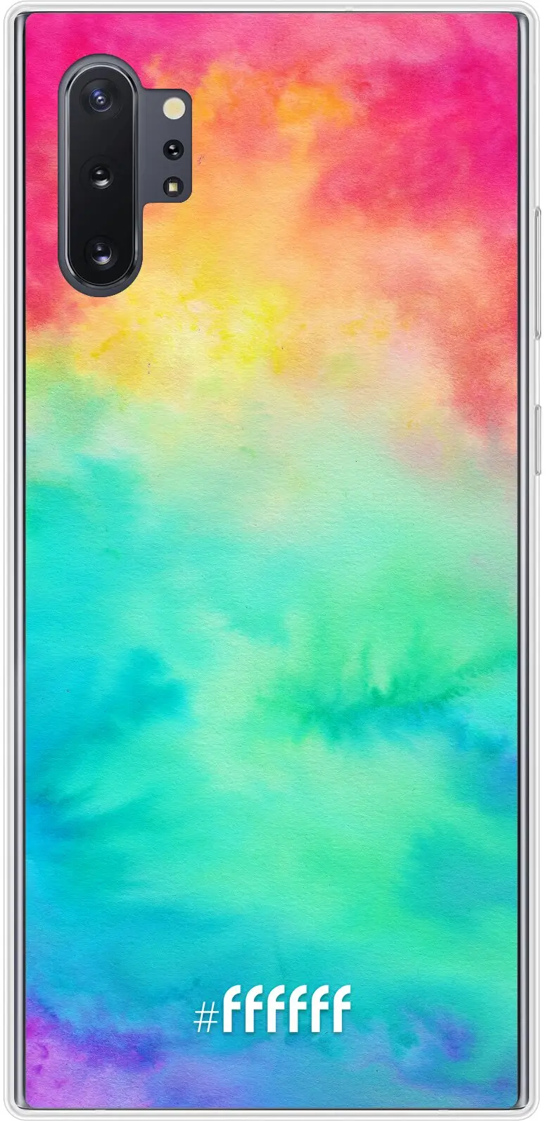 Rainbow Tie Dye Galaxy Note 10 Plus