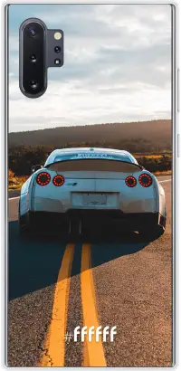 Silver Sports Car Galaxy Note 10 Plus