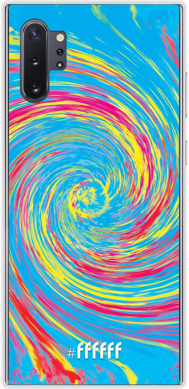 Swirl Tie Dye Galaxy Note 10 Plus