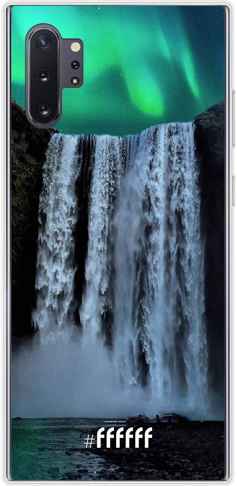 Waterfall Polar Lights Galaxy Note 10 Plus