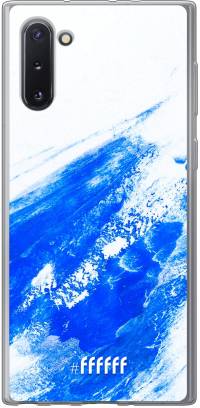 Blue Brush Stroke Galaxy Note 10