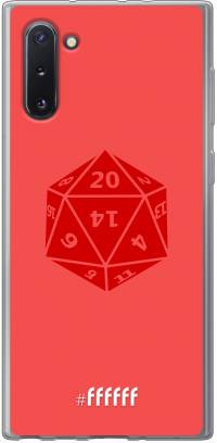 D20 - Red Galaxy Note 10