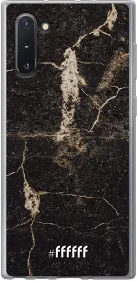 Dark Golden Marble Galaxy Note 10