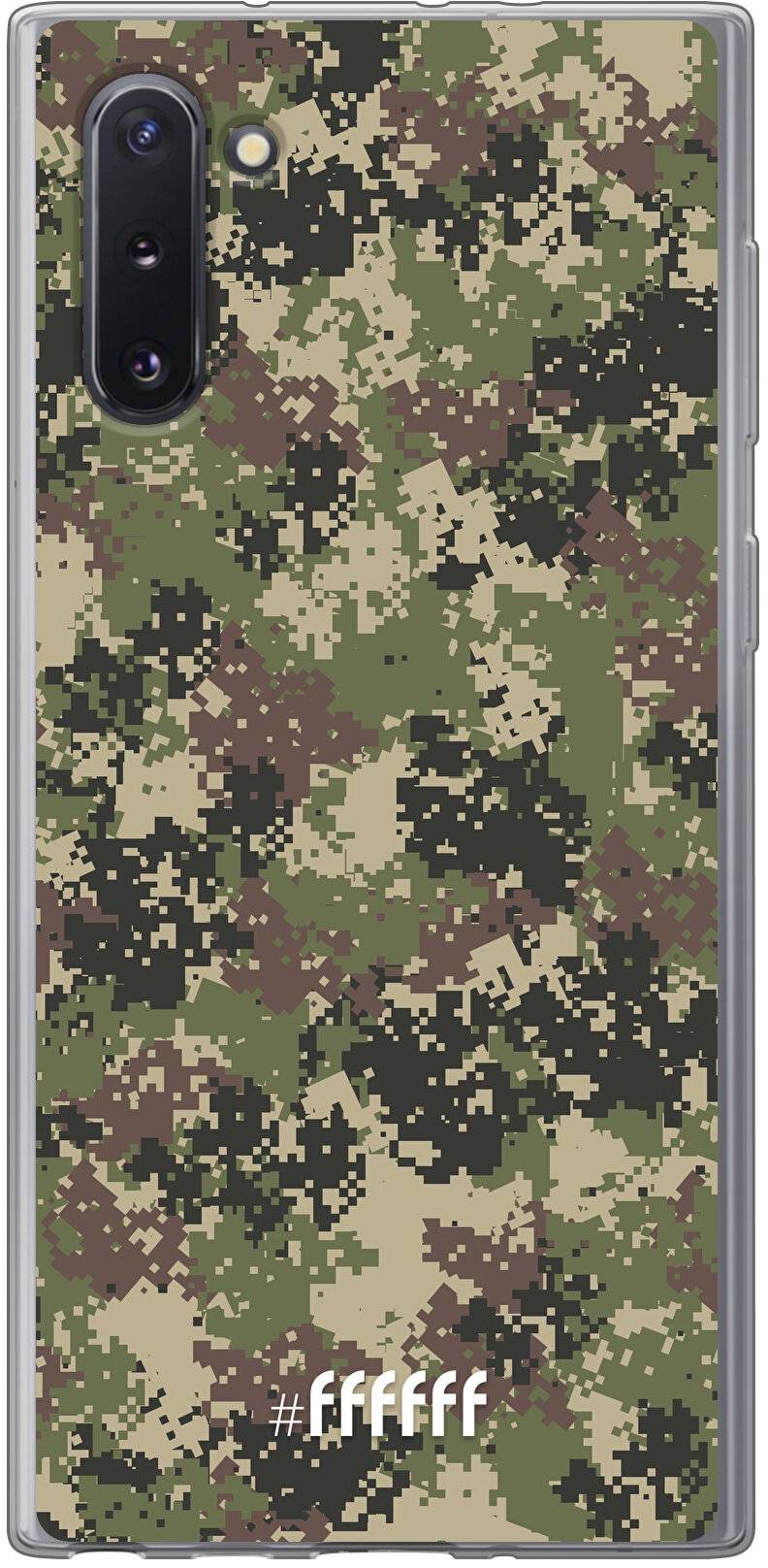 Digital Camouflage Galaxy Note 10